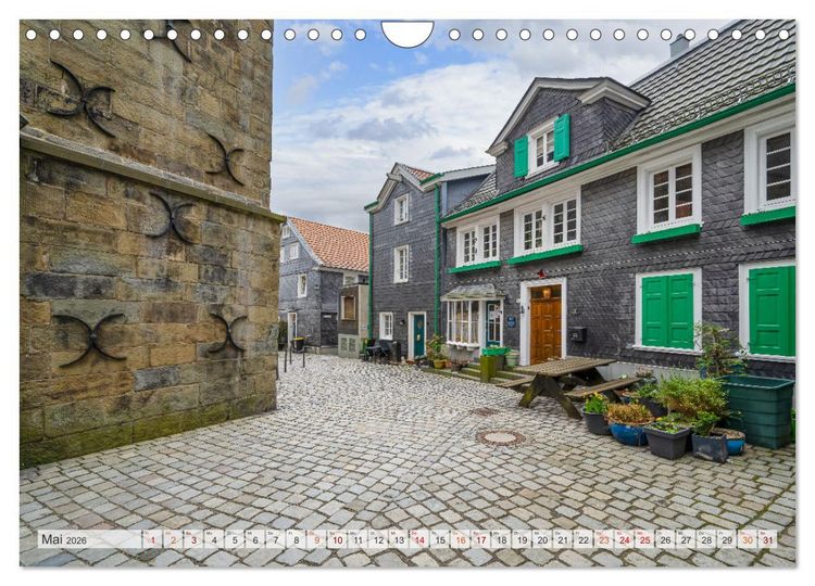 Produktbild: Lennep Impressionen (Wandkalender 2026 DIN A4 quer), CALVENDO Monatskalender
