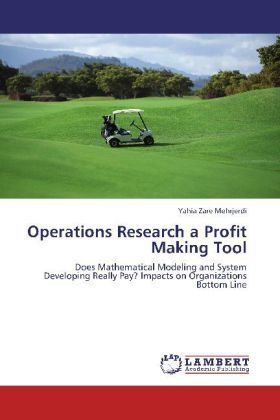 Produktbild: Zare Mehrjerdi, Y: Operations Research a Profit Making Tool