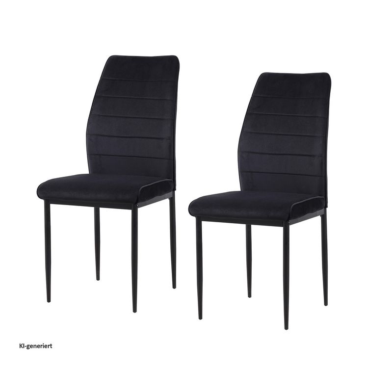 Produktbild: HTI-Living Stuhl Madison Velvet 2er-Set Stuhl Madison Velvet 2er-Set