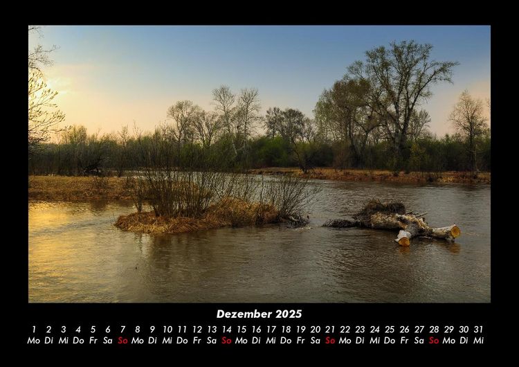 Produktbild: Landschaftskalender 2025 Fotokalender DIN A3