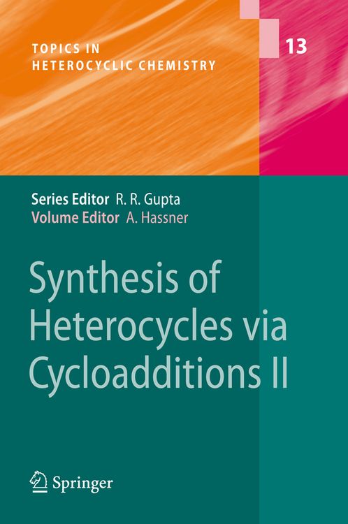 Produktbild: Synthesis of Heterocycles via Cycloadditions II