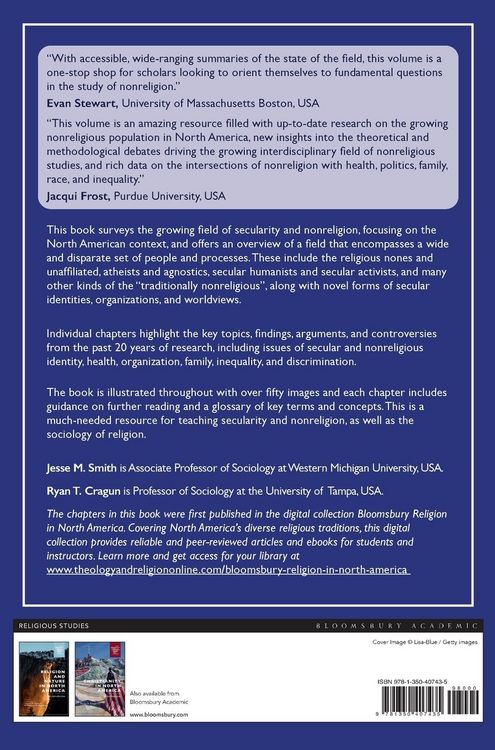 Produktbild: Secularity and Nonreligion in North America