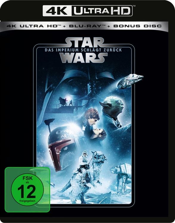 Bild vom Artikel Star Wars - Das Imperium schlägt zurück (4K Ultra HD) (+ Blu-ray 2D) (+ Bonus-Blu-ray) vom Autor Harrison Ford