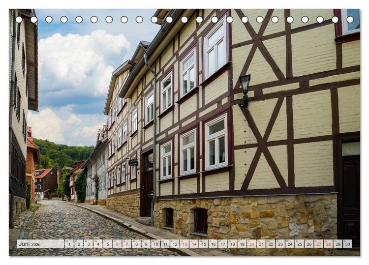 Produktbild: Blankenburg Impressionen (Tischkalender 2026 DIN A5 quer), CALVENDO Monatskalender