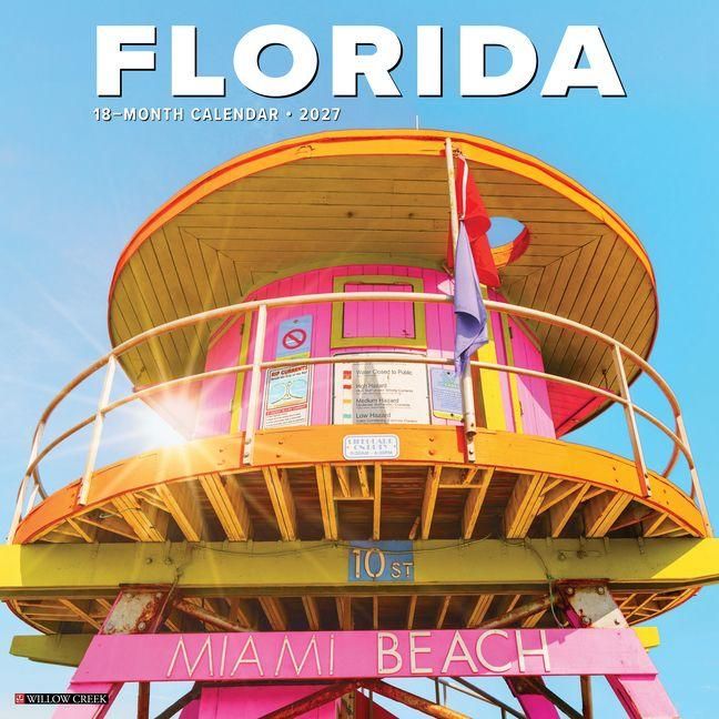Produktbild: Florida 2027 12 X 12 Wall Calendar