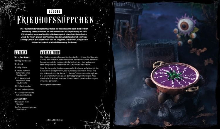 Produktbild: Das inoffizielle Kochbuch f&uuml;r Wednesday-Fans