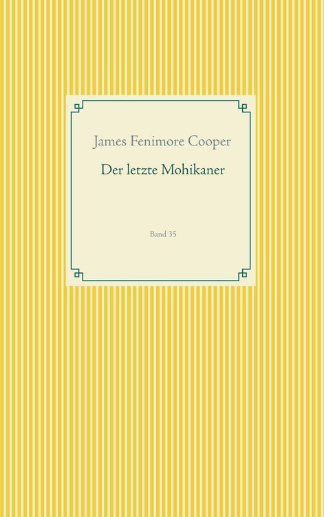 Produktbild: Der letzte Mohikaner