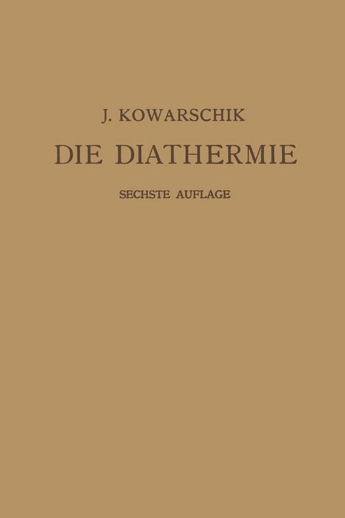 Produktbild: Die Diathermie