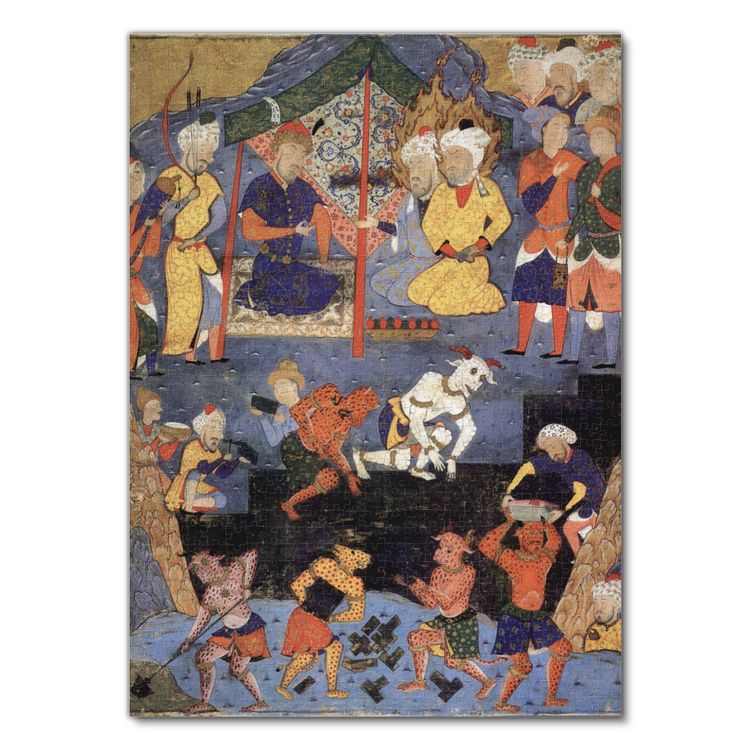 Produktbild: Lais Puzzle Iranischer Meister - Alexander baut eine Mauer gegen Gog und Magog 1000 Teile