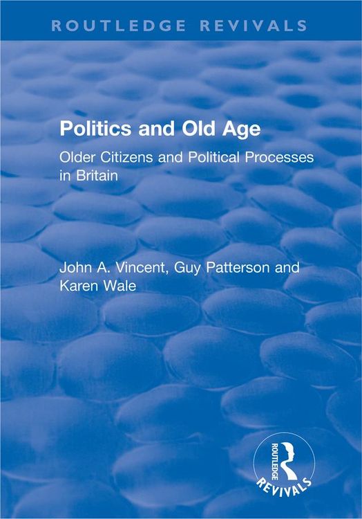 Produktbild: Politics and Old Age