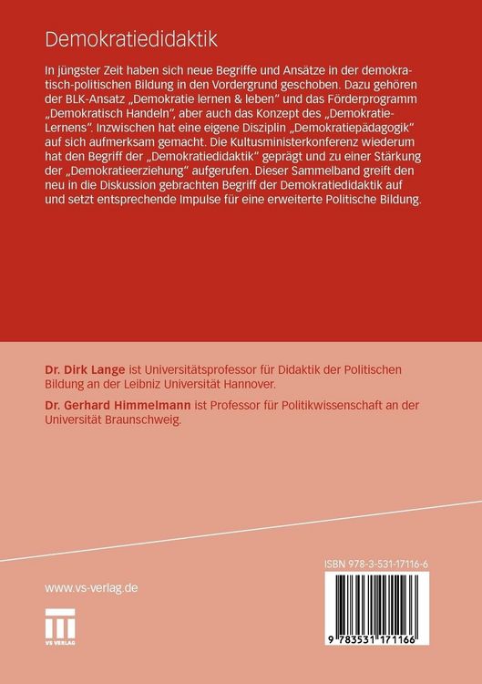 Produktbild: Demokratiedidaktik