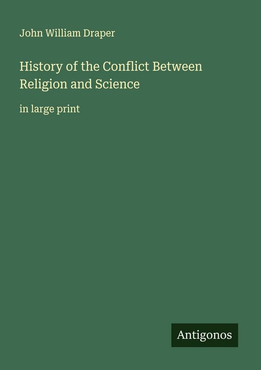 Produktbild: History of the Conflict Between Religion and Science