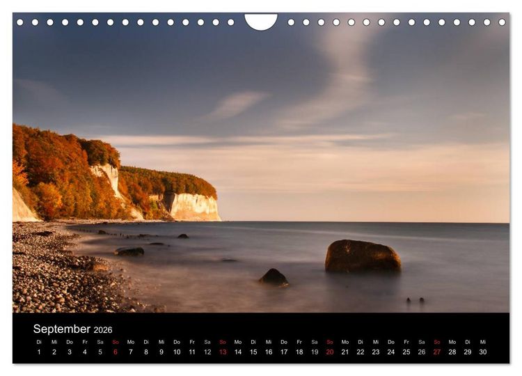 Produktbild: Ostseeinsel R&uuml;gen Impressionen (Wandkalender 2026 DIN A4 quer), CALVENDO Monatskalender