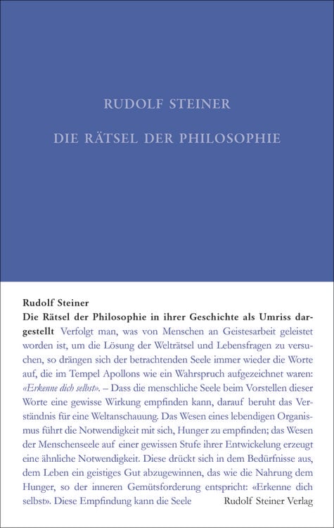 Produktbild: Die R&auml;tsel der Philosophie in ihrer Geschichte als Umriss dargestellt