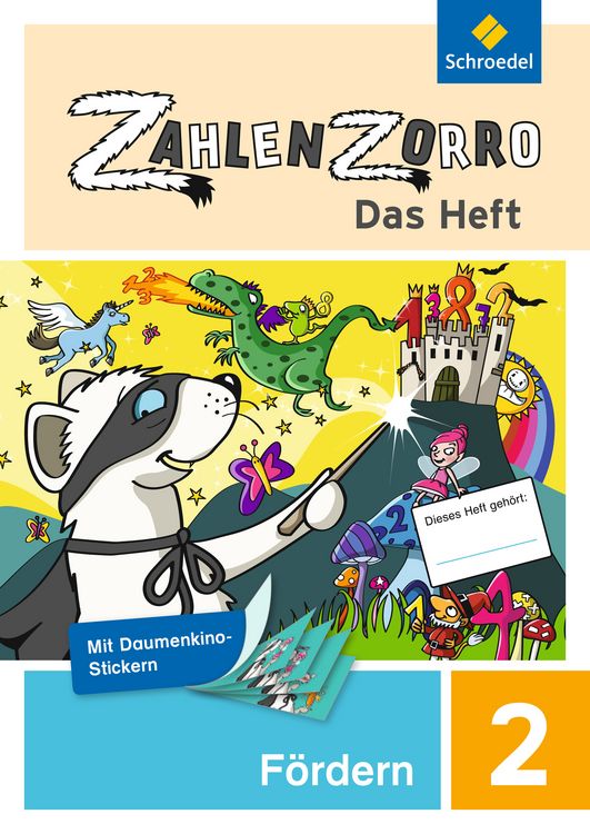 Produktbild: Zahlenzorro - Das Heft