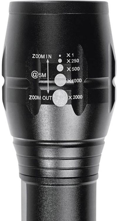 EASYmaxx Security Funktions-Taschenlampe 4,5V schwarz