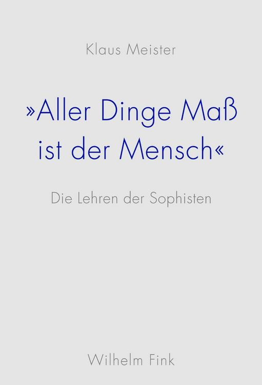 Produktbild: Aller Dinge Ma&szlig; ist der Mensch