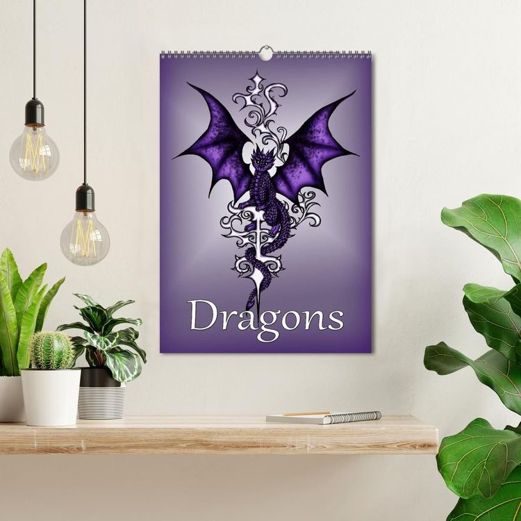 Produktbild: Dragons (Wall Calendar 2027 DIN A3 portrait), CALVENDO 12 Month Wall Calendar