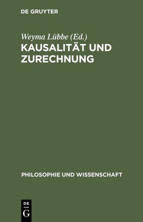 Produktbild: Kausalit&auml;t und Zurechnung