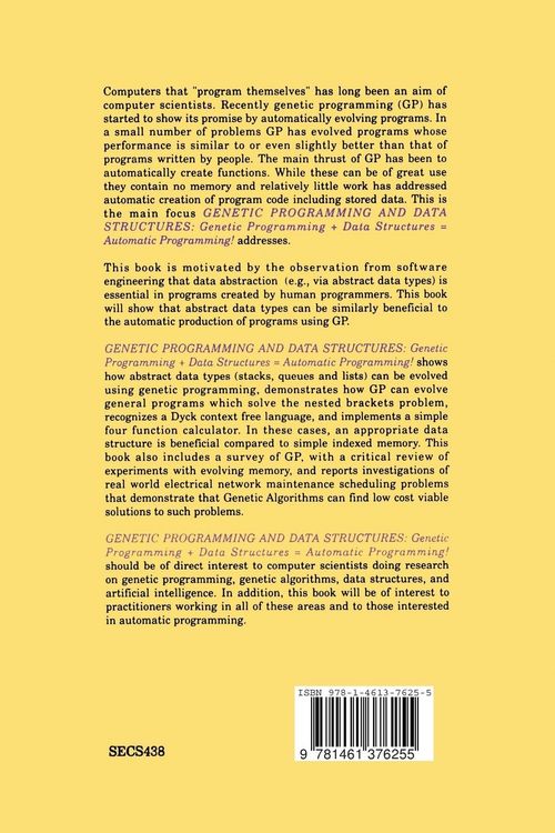 Produktbild: Genetic Programming and Data Structures