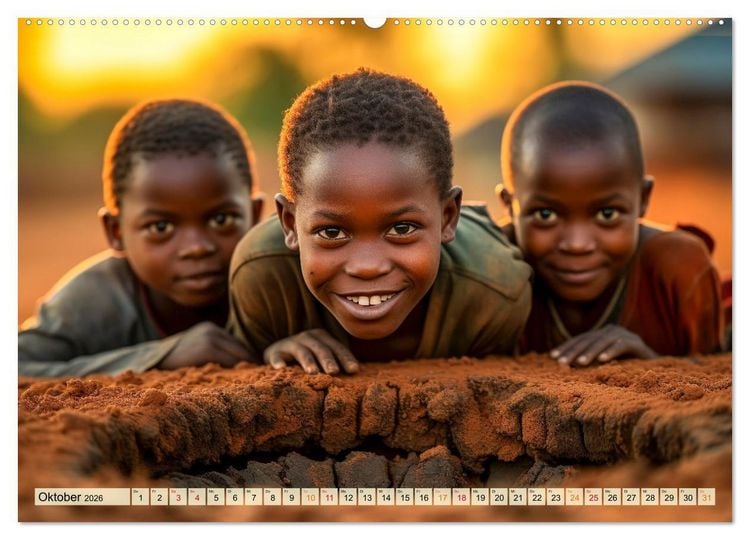 Produktbild: Kinder verzaubern uns (hochwertiger Premium Wandkalender 2026 DIN A2 quer), Kunstdruck in Hochglanz