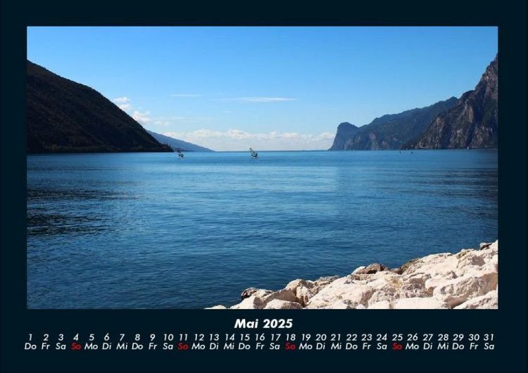 Produktbild: Die Seen der Erde 2025 Fotokalender DIN A4