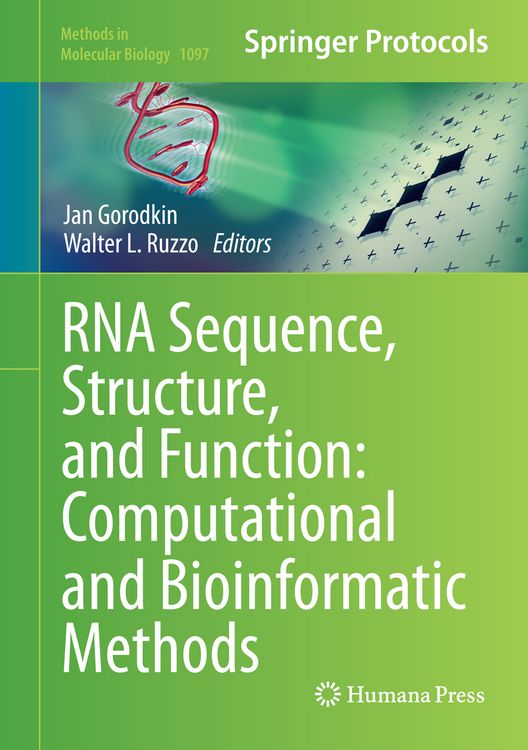 Produktbild: RNA Sequence, Structure, and Function: Computational and Bioinformatic Methods