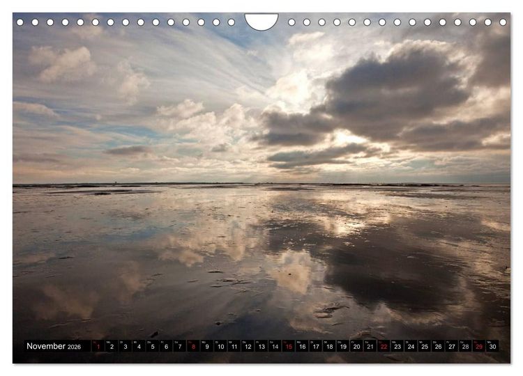 Produktbild: Schleswig-Holstein (Wandkalender 2026 DIN A4 quer), CALVENDO Monatskalender