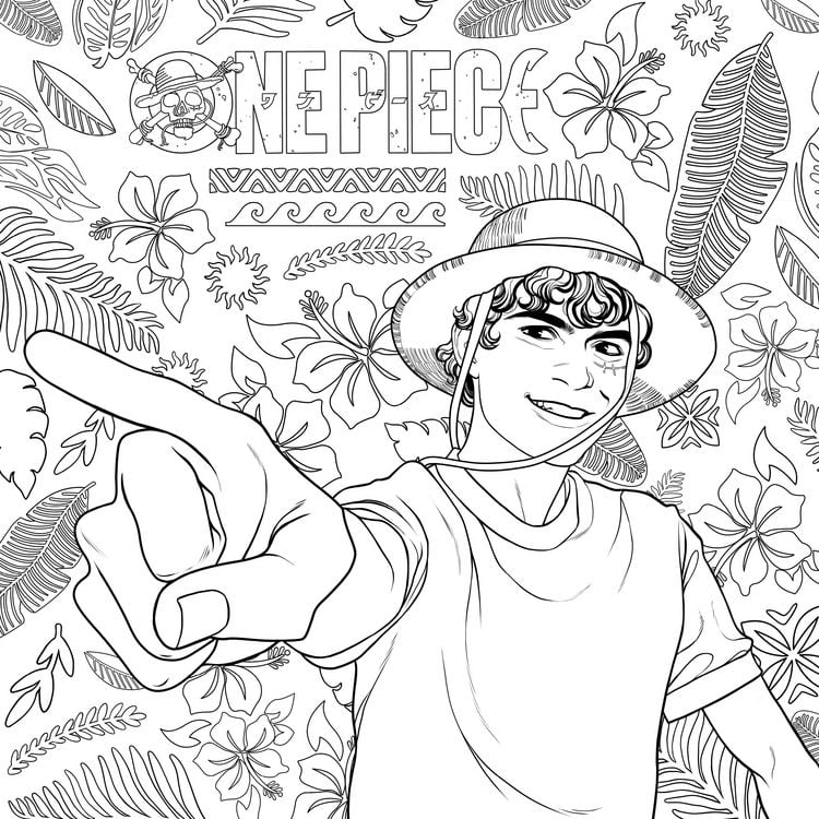Produktbild: One Piece: Das offizielle Malbuch zur Live Action-Serie