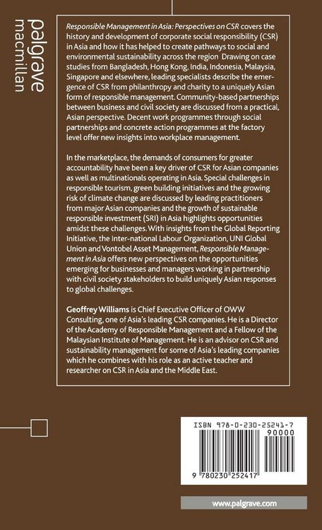 Produktbild: Responsible Management in Asia