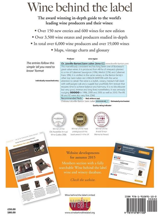 Produktbild: Wine behind the label 9th edition