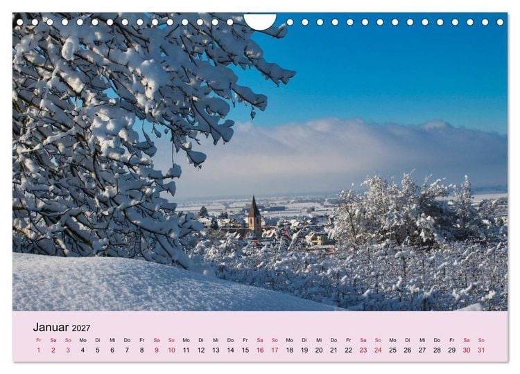 Produktbild: Augenblicke im Kaiserstuhl (Wandkalender 2027 DIN A4 quer), CALVENDO Monatskalender