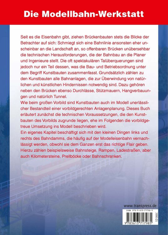 Produktbild: Br&uuml;cken und Kunstbauten auf Modellbahnanlagen