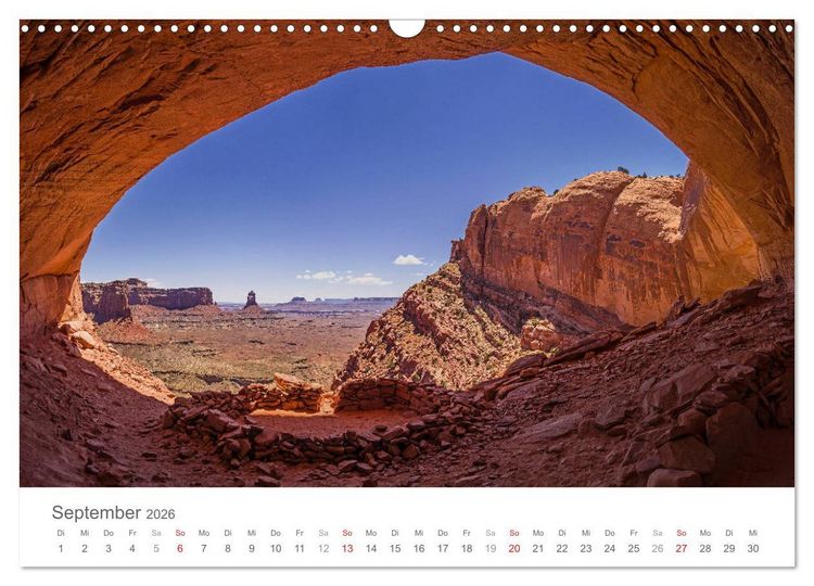 Produktbild: Naturwunder mit Indian Spirit (Wandkalender 2026 DIN A3 quer), CALVENDO Monatskalender