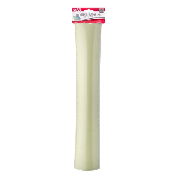 Produktbild: SAX Schreibtischunterlage PU Leder, hellblau/hellgr&uuml;n