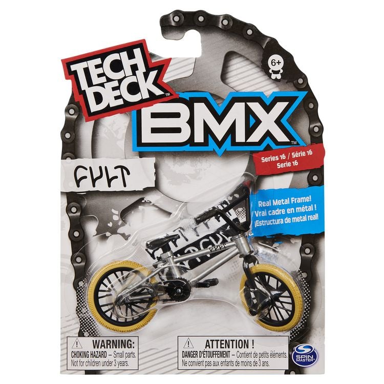 Produktbild: Tech Deck - BMX-Fingerfahrrad, authentisches Mini-BMX f&uuml;r Stunts, original Marken-Artwork, f&uuml;r Fingerakrobaten ab 6 Jahren, Zufallsauswahl