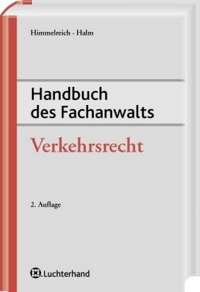 Produktbild: Handbuch des Fachanwalts Verkehrsrecht