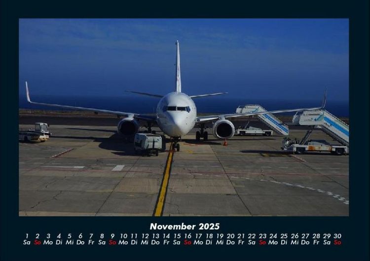Produktbild: Flugzeuge 2025 Fotokalender DIN A4