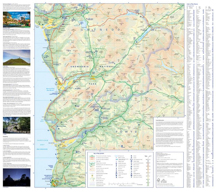 Produktbild: Snowdonia National Park Pocket Map