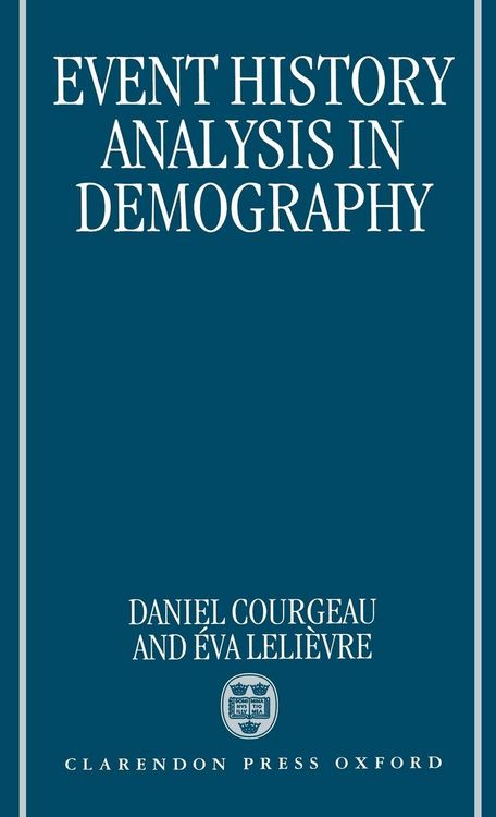 Produktbild: Event History Analysis in Demography