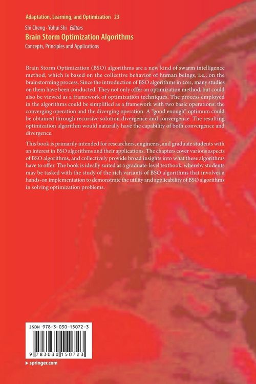 Produktbild: Brain Storm Optimization Algorithms