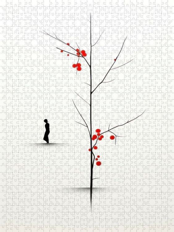 Produktbild: CALVENDO Puzzle Japan, geniale Pinselstriche | 1000 Teile Lege-Gr&ouml;&szlig;e 64x48cm Foto-Puzzle f&uuml;r gl&uuml;ckliche Stunden
