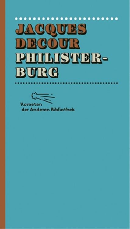 Bild vom Artikel Philisterburg vom Autor Jacques Decour