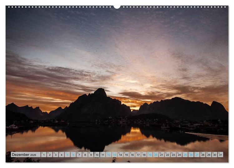 Produktbild: Sommer in Norwegen (Wandkalender 2026 DIN A2 quer), CALVENDO Monatskalender