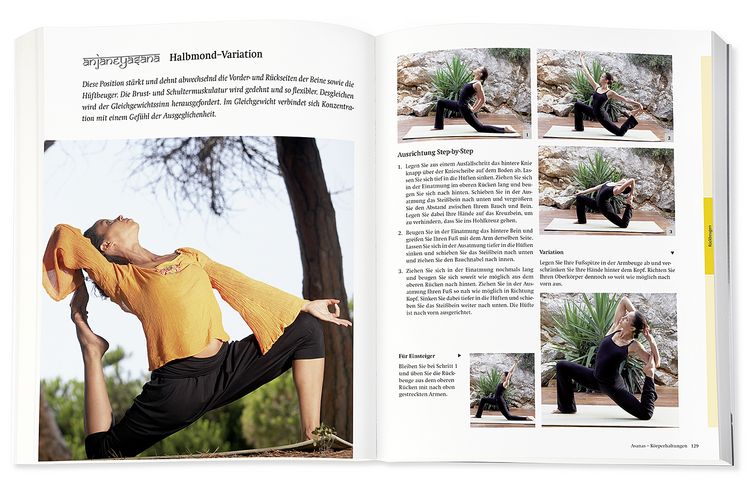 Produktbild: Yoga - Das gro&szlig;e Praxisbuch f&uuml;r Einsteiger & Fortgeschrittene