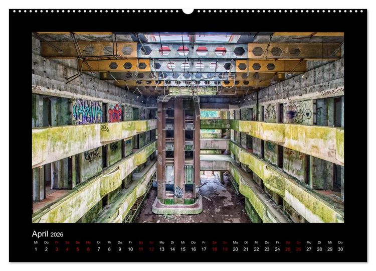 Produktbild: Morbider Charme - Vergessene Orte auf den Azoren - (hochwertiger Premium Wandkalender 2026 DIN A2 quer), Kunstdruck in Hochglanz