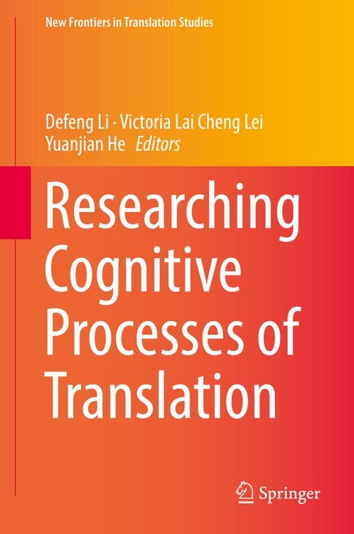 Produktbild: Researching Cognitive Processes of Translation