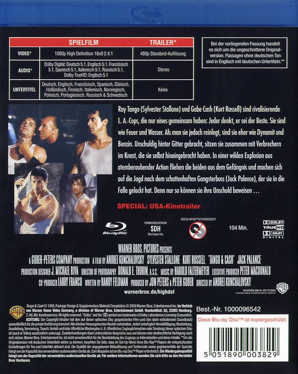 Produktbild: Tango & Cash