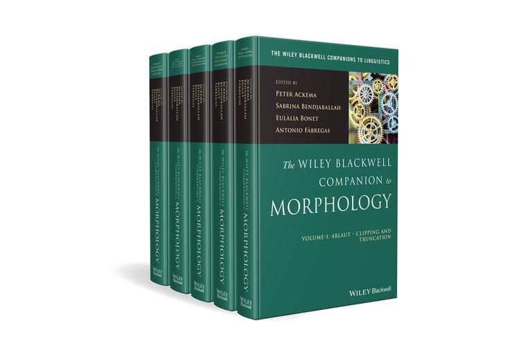 Produktbild: The Wiley Blackwell Companion to Morphology, 5 Volume Set