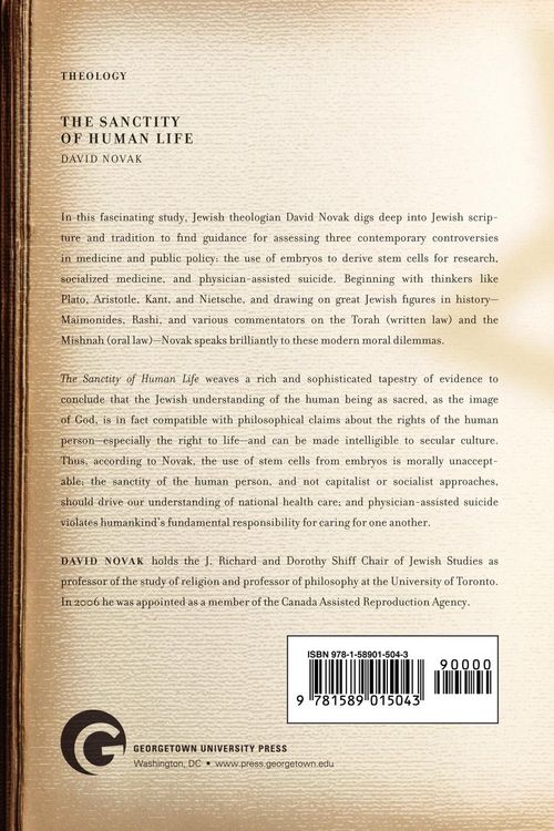 Produktbild: The Sanctity of Human Life